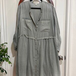 Anthropologie Cloth and Stone Dress - Size 2x - Green